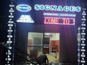 Digital Storefront Sign